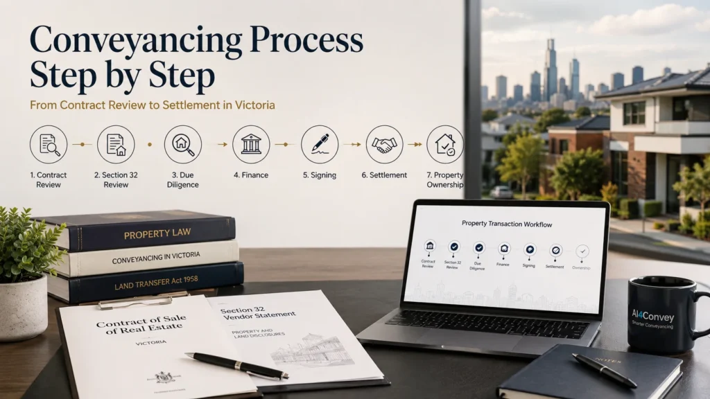 Conveyancing Process Step by Step in Victoria