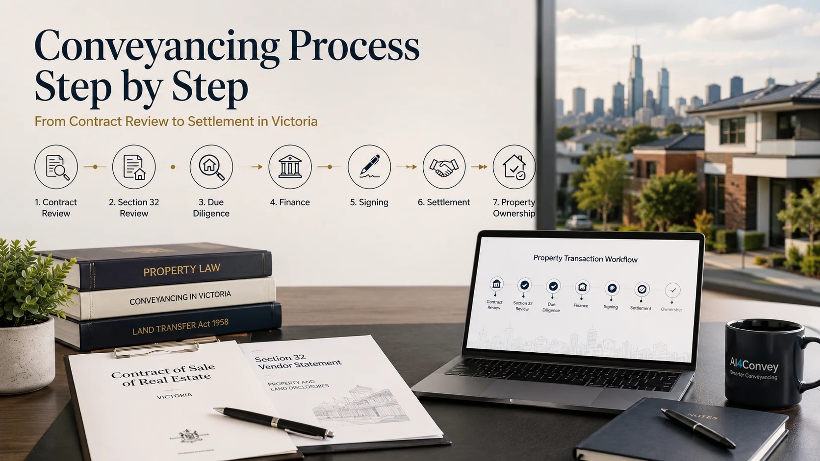 Conveyancing Process Step by Step in Victoria